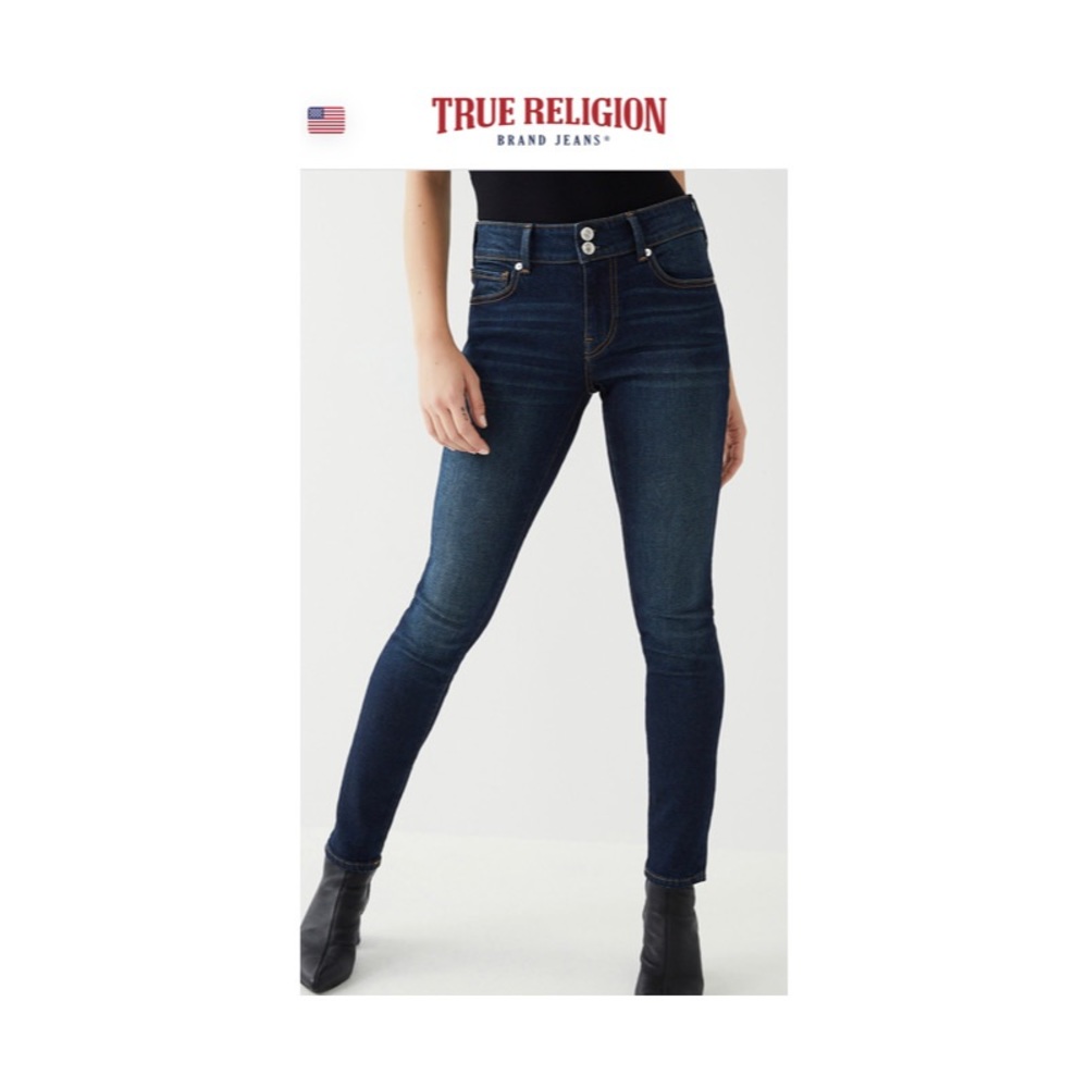 True Religion Jennie Curvy Skinny Jeans
